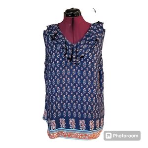 ✨️$3 or 2 for $5✨️Terra & Sky sleeveless blouse